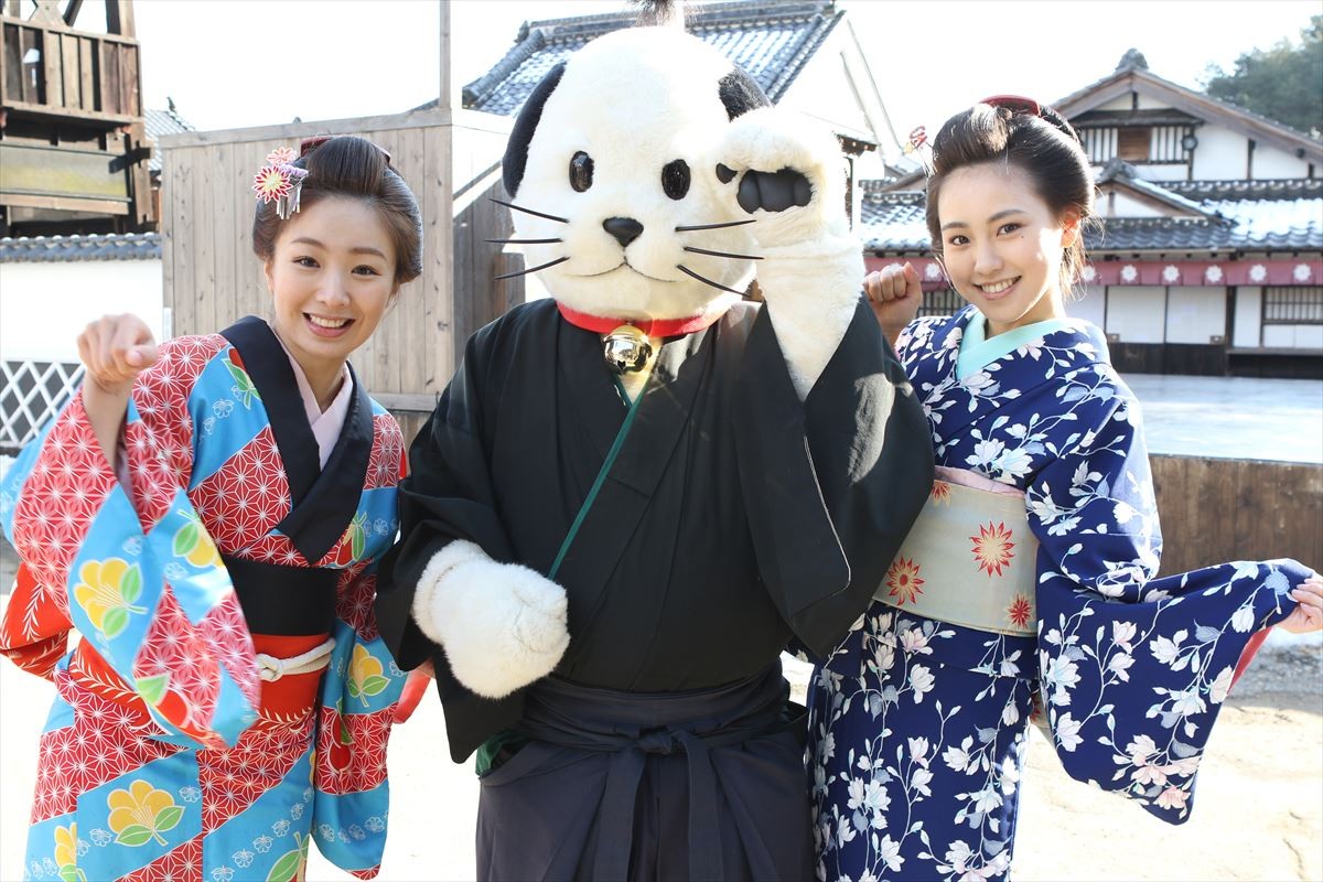 ニャンまげ『猫侍』宣伝部長に就任、北村一輝から衣装を引き継ぎ「ニャンまげ侍」に！