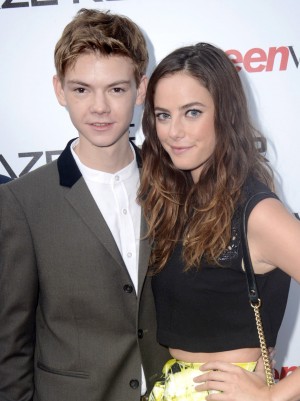 トーマス・サングスター＆カヤ・スコデラーリオ／『メイズ・ランナー』イベントにて