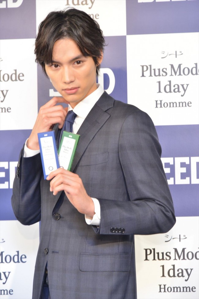 「シード Plus Mode 1day Homme」商品発表会　20150413