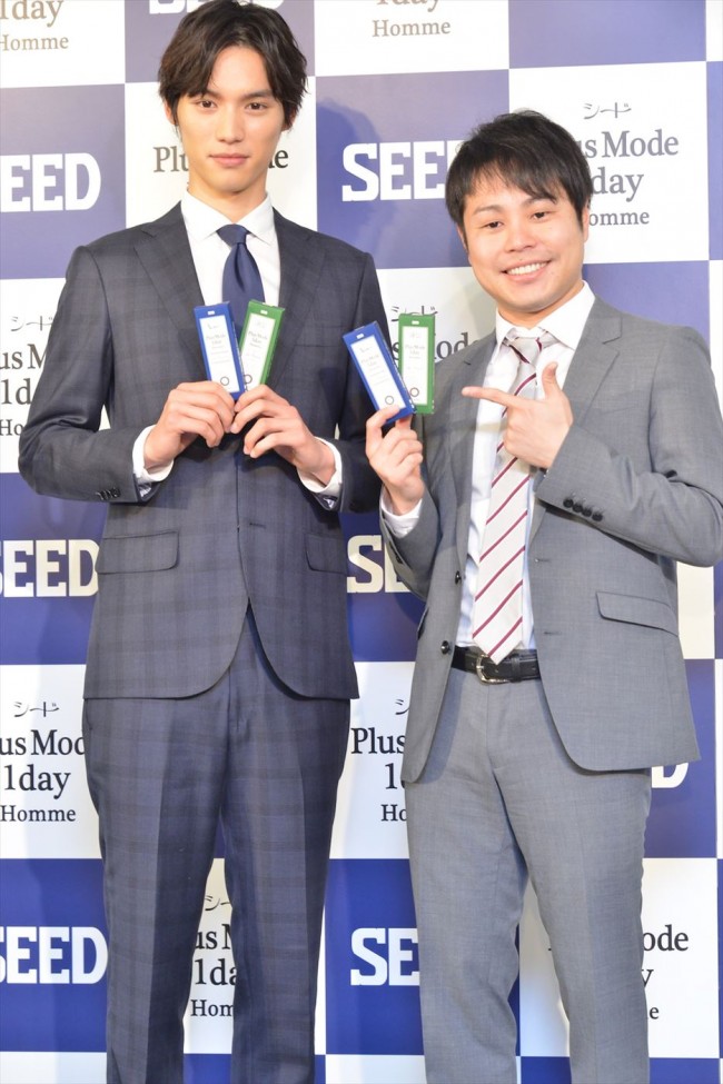 「シード Plus Mode 1day Homme」商品発表会　20150413