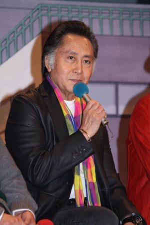 北大路欣也、『三匹のおっさん2』記者会見にて