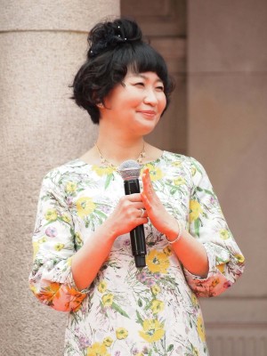 『王妃の館』完成披露イベントに登壇した野口かおる