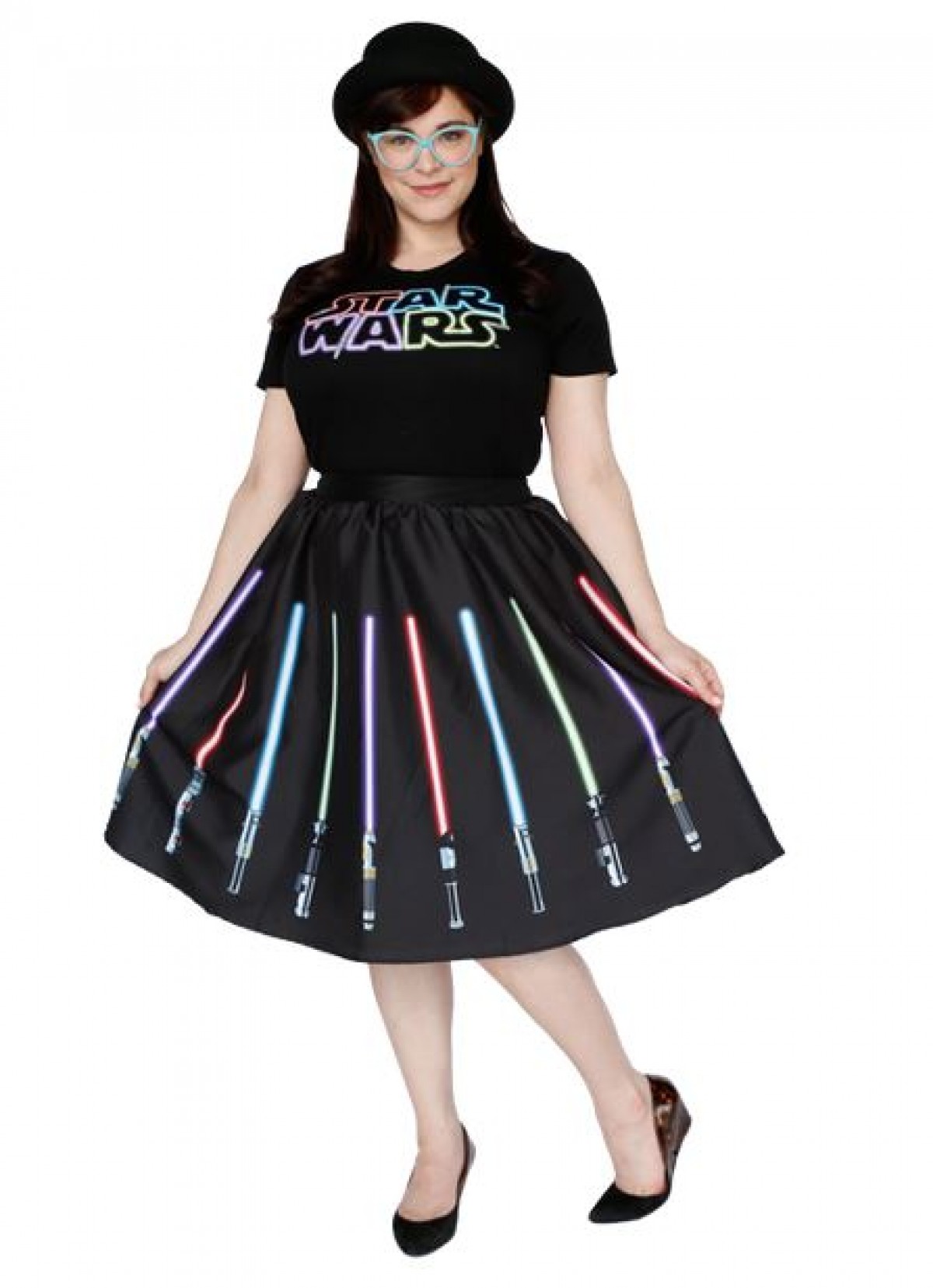 『スター・ウォーズ』ライトセーバー柄のスカート登場！