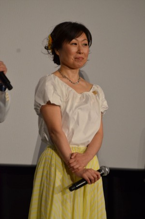 『名探偵コナン 業火の向日葵』初日舞台挨拶に登壇した山崎和佳奈