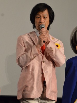 『名探偵コナン 業火の向日葵』初日舞台挨拶に登壇した小山力也