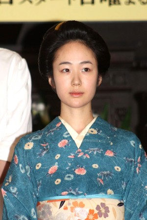 黒木華、『天皇の料理番』制作発表記者会見にて