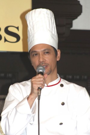 加藤雅也、『天皇の料理番』制作発表記者会見にて