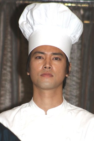 桐谷健太、『天皇の料理番』制作発表記者会見にて