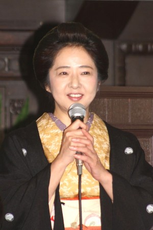 美保純、『天皇の料理番』制作発表記者会見にて