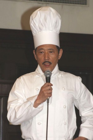 小林薫、『天皇の料理番』制作発表記者会見にて