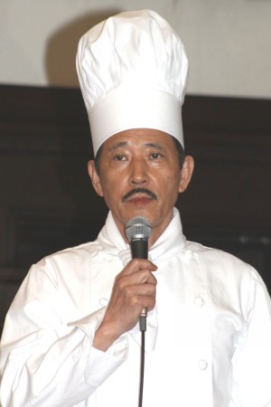 小林薫、『天皇の料理番』制作発表記者会見にて