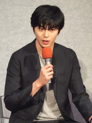 『花燃ゆ』第18回完成披露試写会に出席した東出昌大