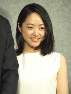 『花燃ゆ』第18回完成披露試写会に出席した井上真央