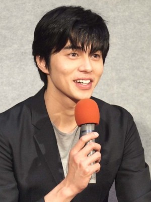 『花燃ゆ』第18回完成披露試写会に出席した東出昌大