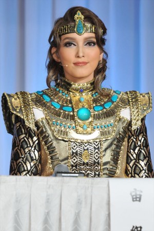 朝夏まなと、『王家に捧ぐ歌』制作発表会にて