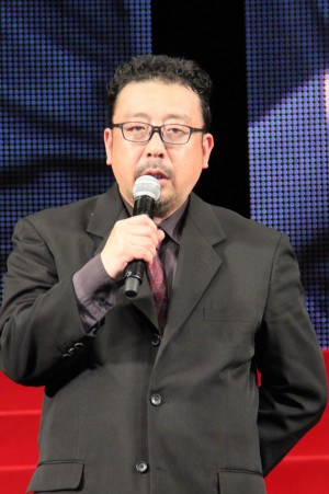 『予告犯』完成披露舞台挨拶に登壇した中村義洋監督