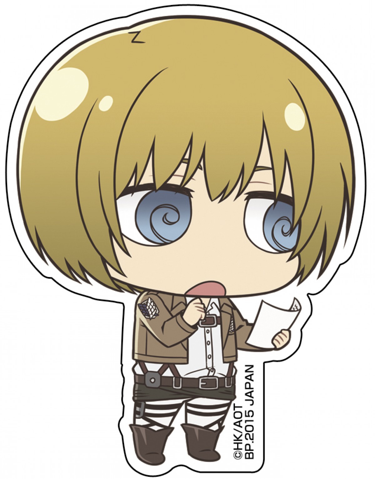 『進撃の巨人』最新一番くじ登場　石原さとみ似てる!?ハンジちびきゅんキャラに注目