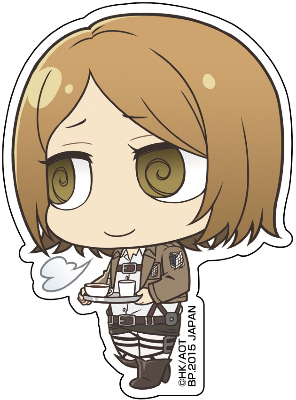 『進撃の巨人』最新一番くじ登場　石原さとみ似てる!?ハンジちびきゅんキャラに注目