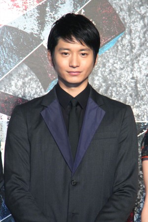 『劇場版 Sエス‐最後の警官‐』製作報告会に出席した向井理