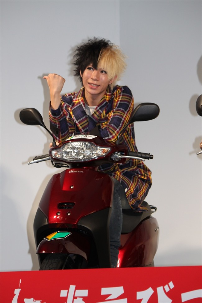 Honda「二輪車新TVCM発表会」出席