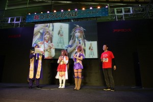 ニコニコ超会議2015「超変身企画」に出演したざわちん