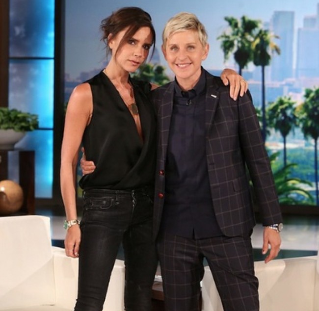 ヴィクトリア・ベッカム、エレン・デジェネレス、Victoria Beckham、Ellen DeGeneres