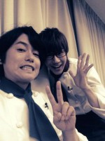森久保祥太郎、花江夏樹と2ショット　コック姿で「あー楽しい！」