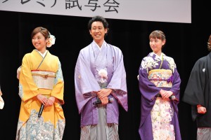 『駆込み女と駆出し男』プレミア試写会の様子