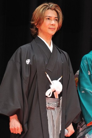 『駆込み女と駆出し男』プレミア試写会に出席した武田真治