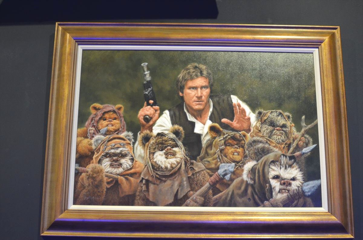 ＜フォト特集＞「スター・ウォーズ展」アート作品から衣装展示、ダース・ベイダーまで