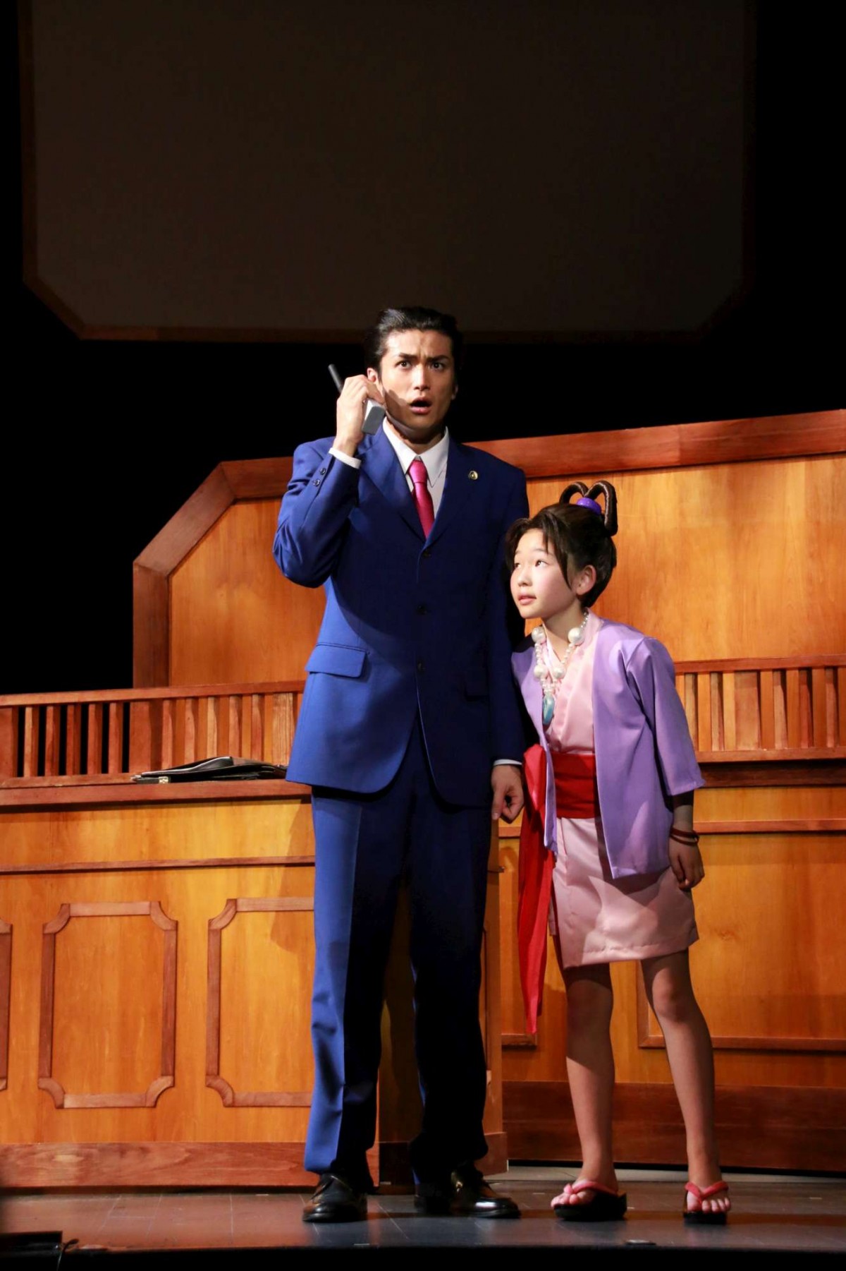 舞台『逆転裁判2』開幕！　“新”成歩堂龍一役・渡辺大輔らによる舞台稽古披露
