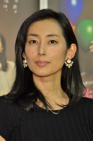 木村多江、『ボクの妻と結婚してください。』第1話完成試写会にて