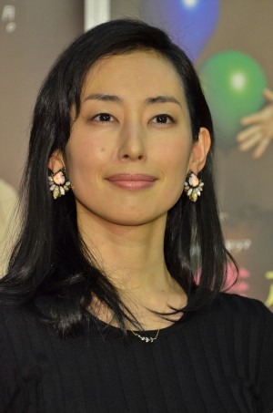 木村多江、『ボクの妻と結婚してください。』第1話完成試写会にて