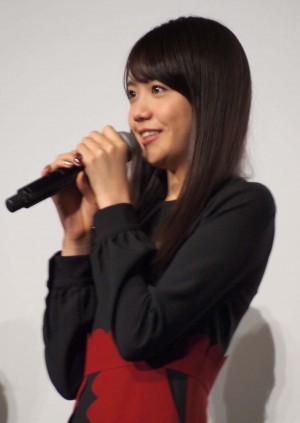 松井愛莉、『ビリギャル』初日舞台挨拶にて