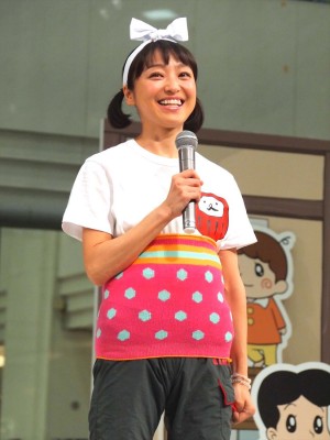金田朋子、『天才バカヴォン～蘇るフランダースの犬～』公開記念イベントにて