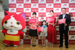 「JTBの夏旅」応援イベントの様子