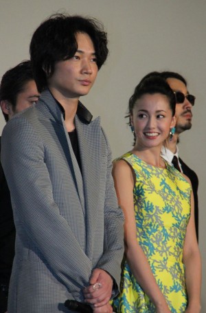綾野剛、沢尻エリカ、『新宿スワン』ジャパンプレミアにて