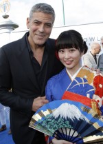 ジョージ・クルーニー＆志田未来が初対面