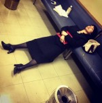 大島優子、衝撃の睡眠姿を公開　スゴすぎる体勢に反響