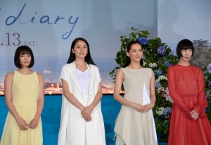 『海街diary』完成披露イベントの様子