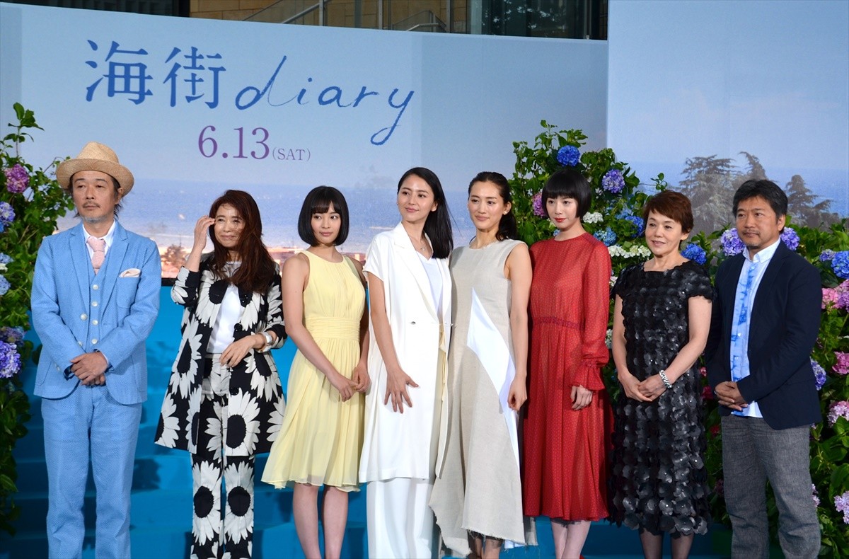 綾瀬はるか・長澤まさみ・夏帆・広瀬すず、『海街』4姉妹揃ってカンヌ映画祭へ！