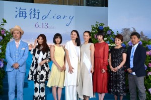 『海街diary』完成披露イベントの様子