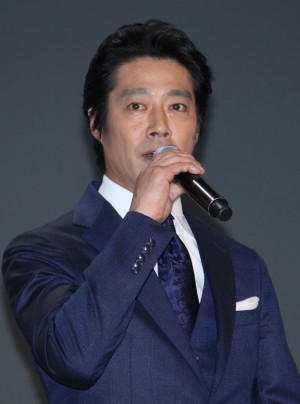 堤真一、「ドコモ  2015夏 新サービス・新商品発表会」にて