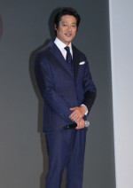 堤真一、「ドコモ  2015夏 新サービス・新商品発表会」にて