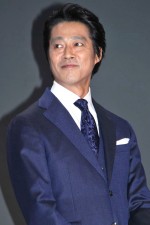 堤真一、「ドコモ  2015夏 新サービス・新商品発表会」にて