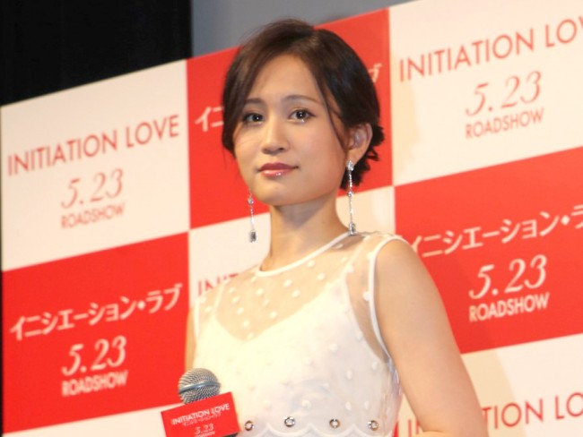 『イニシエーション・ラブ』イベント試写会に登壇した前田敦子