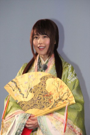 有村架純、au発表会2015 Summerにて