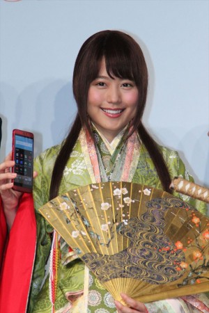 有村架純、au発表会2015 Summerにて