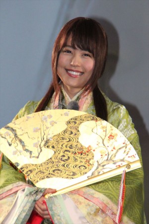 有村架純、au発表会2015 Summerにて