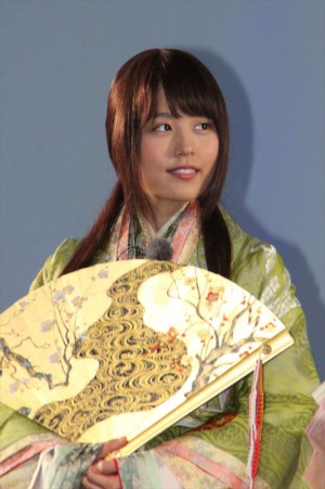 有村架純、au発表会2015 Summerにて